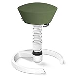 aeris Swopper New Edition Ergonomischer Hocker mit Gleitern – Dynamischer Bürostuhl für einen gesunden Rücken – Vielseitiger Bürohocker und Sitztrainer – 45-59 cm Sitzhöhe, Feder S