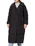 Noa Noa Womens Heavy Outerwear,Long Down Coat, Black, 36