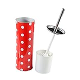 LYUN WC-Bürste und Halter, kompaktes Iron Art WC-Bürsten-Set, freistehende WC-Bürste für die Badezimmerreinigung