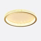 YAOLUU Die Deckenleuchte ist dimmbar Moderne Goldbaumhalterung LED Deckenleuchte, einfach dimmbar for Dormitiry Flur Schlafzimmer Foyer Küche Deckenleuchte warmweiß