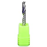 JUN-STORE SENMIAO 1 stücke Einflötenschneider CNC-Endmühle Karbid-Router-Bit für Acryl-Frässchneider (Dimensions : 6x28)