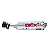 Fahrrad Auspuff-Sound-System Mini Carbon-rund Schalldämpfer Auspuff Motorrad-geräusch-Hersteller Radsport Zubehör 1p