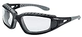 Bollé Safety BOLTRACPSI „Tracker“ Schutzbrille mit klaren Gläsern, Einheitsgröß
