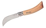 Opinel 113140 rostfrei, Buchenholz-Griff, Heftlänge 11 cm, Edelstahl/B