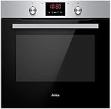 Amica ABE 9430 E Einbaubackofen / Edelstahl / Timer / XXL-Garraum / Wasserdampf Reinigung