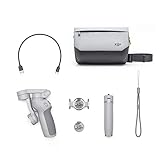 DJI OM 4 Set, inklusive DJI-Umhängetasche und Handstativ, 3-Achsen-Smartphone-Gimbal-Stabilisator, für Vlog, YouTube, Live-Video, für iPhone,