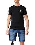 Calvin Klein Jeans Herren Ck Essential Slim Tee Hemd, Black, XX-Larg