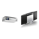 Karcher RA 2060D-S Unterbauradio mit CD-Player & MC 6580D Kompaktanlage (mit CD Player, vertikale Stereoanlage, Bluetooth und Wecker, UKW und DAB+ Radio, Senderspeicher, MP3-Wiedergabe via USB)schw