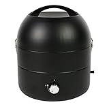 TAINO Grill-to-go Tischgrill Kompakt-Grill Gasgrill Gas Tisch Edelstahl-Brenner BBQ Camping