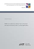 NMR micro-detectors tailored for multinuclear and electrochemistry lab-on-a-chip applications (Schriften des Instituts für Mikrostrukturtechnik am ... / Hrsg.: Institut für Mikrostrukturtechnik)