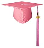 GraduationMall Doktorhut Studentenhut,Uni Abschluss Hut 2021 Anhänger Quaste für die Abschlussfeier vom Hochschule,Abitur,Bachelor Hut R