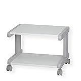 ROLINE Mini Druckertisch | mobil durch 4 Rollen | g