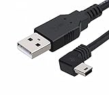 GPS-Kabel, USB-Kabel kompatibel mit Garmin Nuvi/Nextbase & Zumo Navigationskabel, Datensynchronisationskabel (links/1,8 m)