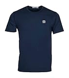 Stone Island T-Shirt Tinto Fissato blau - XXL