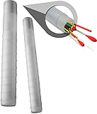 Storfisk fishing & more Posenrohre 2er Set zum Transport und zur Aufbewahrung von Angelp