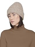 TOM TAILOR Damen Beanie Mütze, 27775 - French Clay Beige Melange, ONESIZE