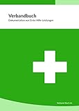 Verbandbuch/Unfallbuch Stand 2022 - DIN A5 + doppelte Seitenanzahl GRÜN - DSGVO konform - für Gewerbe, Arbeit und Erste-Hilfe-Maß