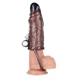 LIYYO Peññis Vërgrößërn für Mann Vïbratiøn Peññis Extëndër für Männer XXL Weich Wasserdicht Peññis Vërlängërung für Frauen Peñişhüllë Vërlängërung Silikon Nöppën Gümmï Peñiş Slëëve Gross R