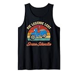 Die Legende Lebt Schwalbe Schwalbenfahrer vintage Retro S51 Tank Top