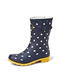 Joules Damen Molly Welly Gummistiefel, Blau (French Navy Spot Fnavspt), EU 40/41