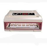 LYLSXY Inkubator Große Brutmaschine Vollautomatisch, Intelligent Brutapparat Vollautomatisch Mit Eierablage (Size : 72)