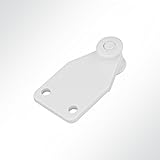 LYSEL Laufrolle Führungsrollen Laufwagen Nirosta für Laufschiene 25x19mm Schiebetor (10 Stück)