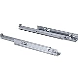 Gedotec Schubladenschiene Vollauszug 500 mm mit Blumotion Dämpfung | Blum Tandem 560H5000B | Tragkraft: 30 kg | Soft-Close Schubladen-Auszug inkl. Kupplungen | 1 Paar - Auszüge für Holz-Schubk