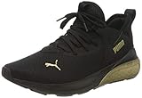 Puma Damen 194358 Straßen-Laufschuh, Team Gold Schwarz, 40 EU