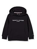 Tommy Hilfiger Essential Kapuzen-Sweatshirt für Jungen, Schwarz , 164
