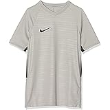 Nike Unisex Jungen Tiempo Premier SS Trikot T-shirt, Grau (pewter grey/Black/057), Gr. XL