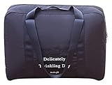Tragbare Reisetasche Falten Reisetasche Große Kapazität Business Travel Boarding One-Shoulder Duffel Bag Set Trolley Aufbewahrungstasche (Farbe : Deep Blue)