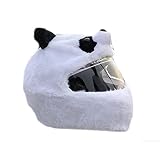 Helmüberzug Motorrad-Kopfschutz Beschichtung Anime Hut Abdeckung Anti Kratzer Santa Claus Thema Crazy Funny Innovative Motorradhelm Kopfbedeckung