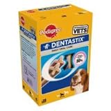 Pedigree Dentastix 2 Packungen mit je 28 Stäbchen (insgesamt 56) für mittelgroße Hunde (10-25 kg)