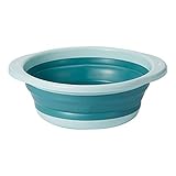 Alberta Tragbare Falten Waschbecken Schlafhängebecken aus Kunststoff Wäschekorb for Privatanwender Badprodukte Travel Multi Durable Basin-rosa 28X11CM (Color : Blue 43X14CM)