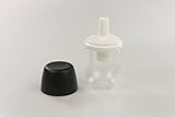 TUPPERWARE Allegra Zuckerstreuer 300ml schwarz weiß Zuckerhut Zucker sug
