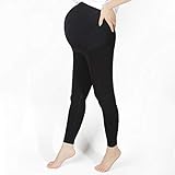 Lynn&Light Unterwäsche Höschen Schlüpfer Neue Hohe Taille Umstandsleggings Schwangere Taille Bauchstütze Legging Frauen Schwangerschaft Skinny Pants Schwangerschaft Body Shaping Höschen S Schw