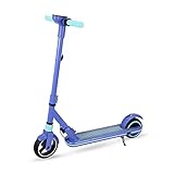 Klappbar Roller Kinder Cityroller mit Doppelfederung, Big Wheel Scooter, Tretroller für Erwachsene und Kinder, Große Räder Roller für Kinder Jugendliche,B