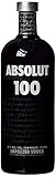 Absolut 100 – 50 Vol.-Prozent Edel-Vodka in eleganter, schwarzer Flasche – Luxuriöses Genusserlebnis – 1 x 1