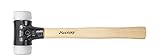 Wiha Safety Schonhammer / Hammer mit Härtegrad 8 - weiß, weiß / Kunststoffhammer rund, Gewicht 640 g, Länge 325 mm, Ø 40