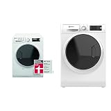Bauknecht Trockner T Sense D 8X3E DE Wärmepumpentrockner / 8kg / ActiveCare-Technologie & W Active 823 PS Waschmaschine Frontlader/ 8kg / Active Care Color+ / kraftvolle Fleckentfernung