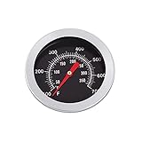 INSEET Backofen-Thermometer Edelstahl Hochtemperatur-Hitzeanzeige BBQ-Thermometer für Zuhause und im F