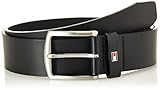 Tommy Hilfiger Herren NEW DENTON BELT Gürtel, Schwarz (BLACK 090), 95