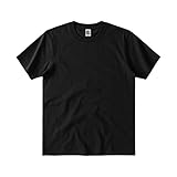 Suzanne Unisex Pullover Top Zuverlässiges Pilling O-Ausschnitt Einfarbiges Unisex Pullover Top Schwarz 3XL