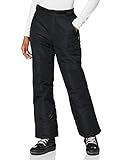 Ultrasport 10022 Damen Pants funktions-ski-/Snowboardhose, Schwarz, L