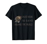 80 Tage auf der ganzen Welt erschreckt durch Jules Verne. T-S