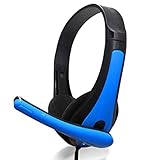 Head-mounted Heavy Bass Wired Headset, Stereo Gaming Kopfhörer mit Mikrofon, Bluetooth Headset Computer Ohrhörer Geeignet für Gaming und L