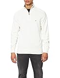 Tommy Hilfiger Herren PIMA Cotton Cashmere Zip Mock Pullover, elfenbeinfarben, XX-Larg