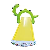 Tablecloth Wasserrutsche Doppelspurrutsche Rasen Wasserrutsche Garten Aufblasbarer Splash Pool Rennbahn Lange Wasserrutsche Wasserrutsche Spray Sommer Spielzeug für Kinder und Erw