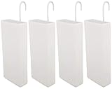 Luftbefeuchter für Heizung Set inkl. Haken - Keramik Wasserverdunster - beige matt - Wasserverdunster Verdampfer Verdunster Heizkörper Luftreiniger - Neutral - 4 Stück