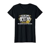 Es Ist Eine Hertha Sachen - Lustiges Geschenk Personalisiert T-S
